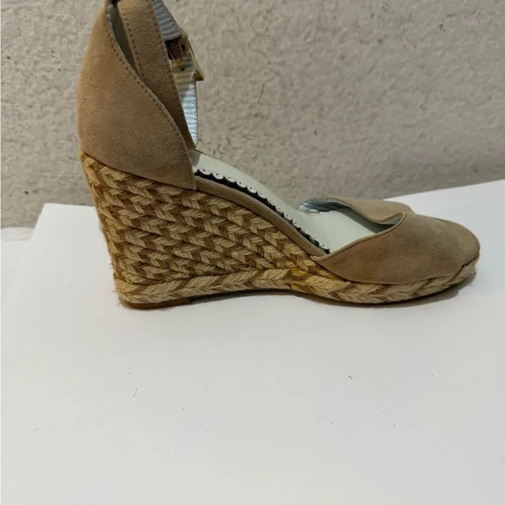 1901 Espadrilles Ankle Strap Sandals, Size 6.5M New